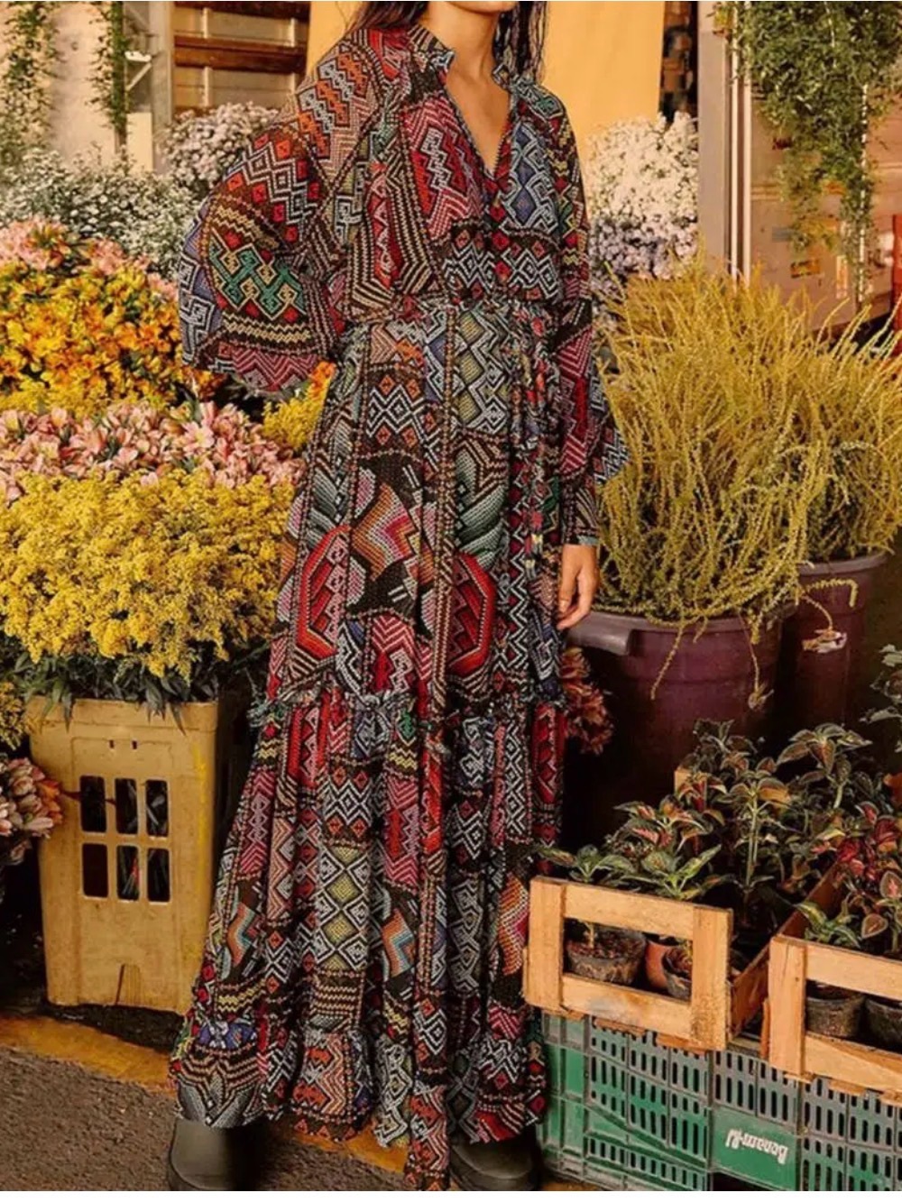 Farm Rio Rauti Maxi dress - Picture 5 of 7